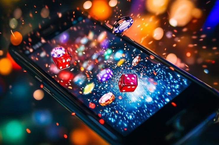 Beranda mobile sbototo bernuansa neon